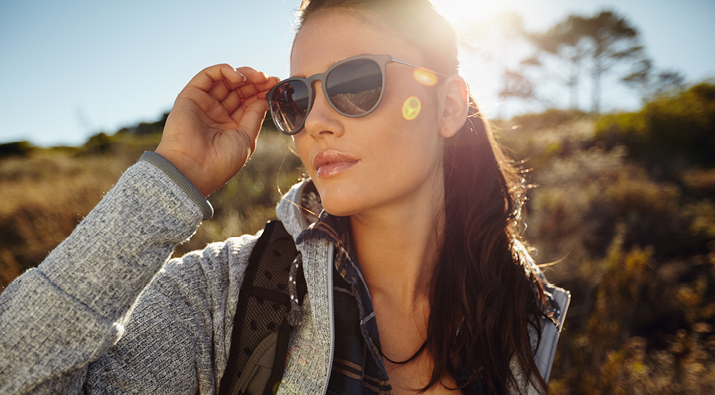 Person wearing TechShield Sun UVR with backside UV protection